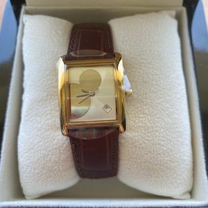 Mickey Mouse Genuine Leather Women’s Watch